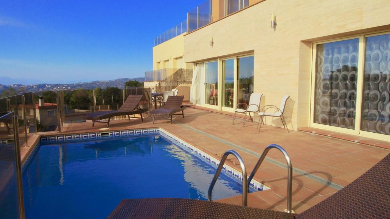 Luxury Villa Investingspain With Sea Views, Pool And Jacuzzi 료렛 드 마르 외부 사진